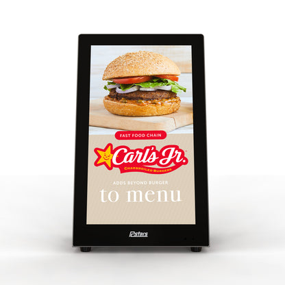 Indoor desktop advertising screen