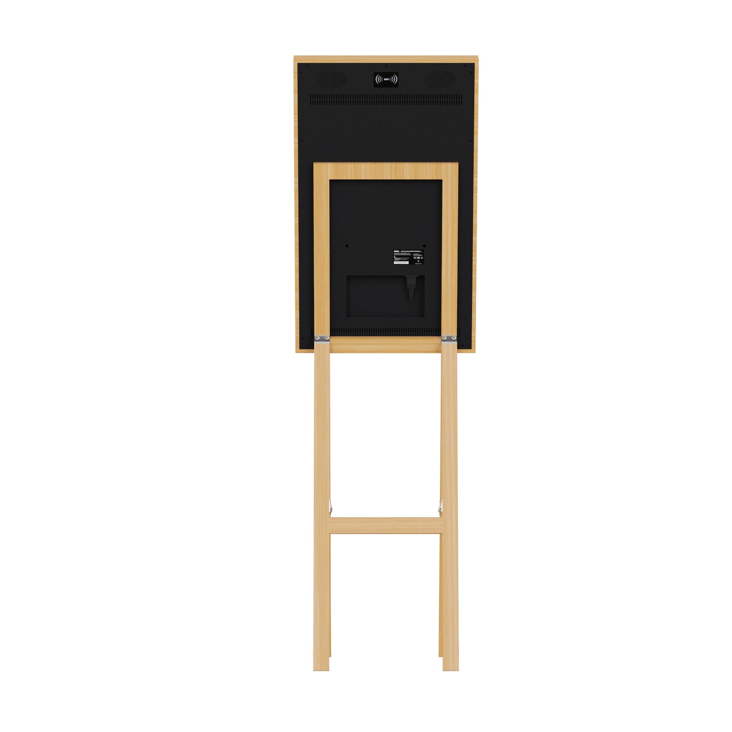 Indoor wooden frame advertising screen