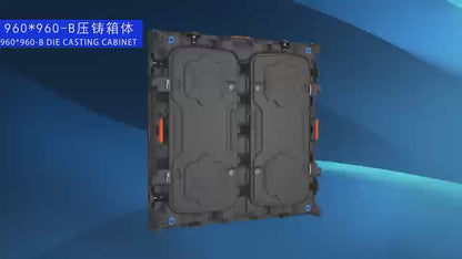 Outdoor P4 P5 Waterproof Full Color LED Display with Front and Rear Service Capability