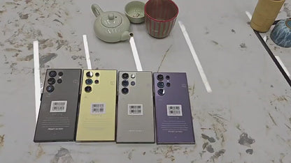 شاشة S24Ultra 7.3 بوصة بفتحة وسطية 16+1T