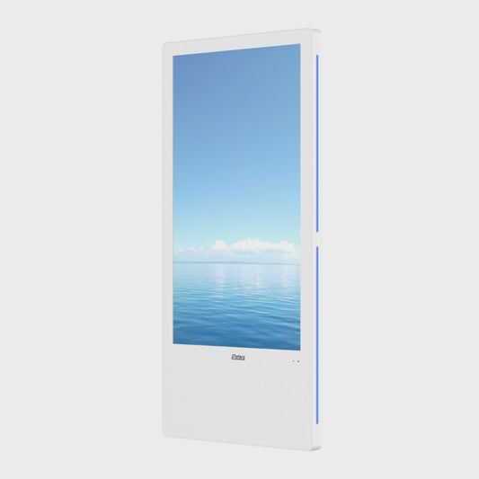 Indoor elevator advertising screen